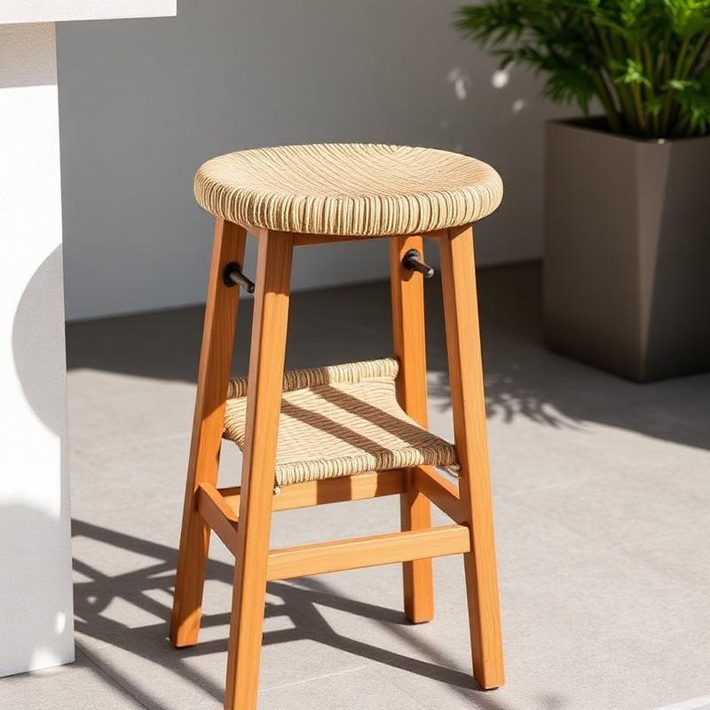 Woven Bar Stool