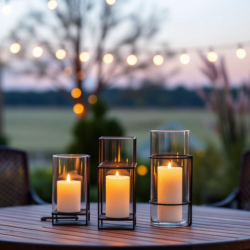 Hurricane Candle Set