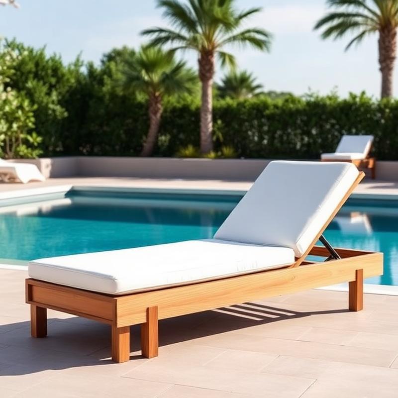 Poolside Chaise Lounge