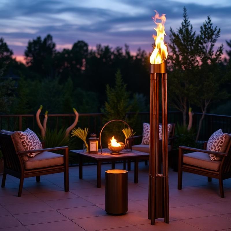 Bamboo Torch Set