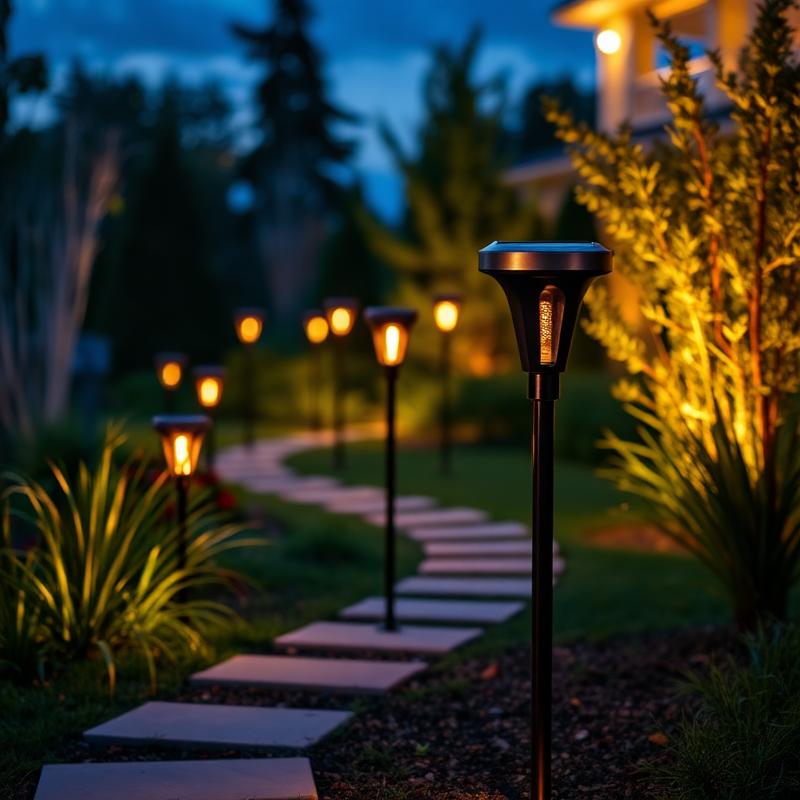 Solar Path Light Set