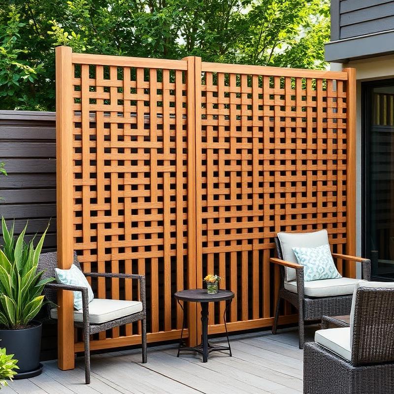Lattice Privacy Screen