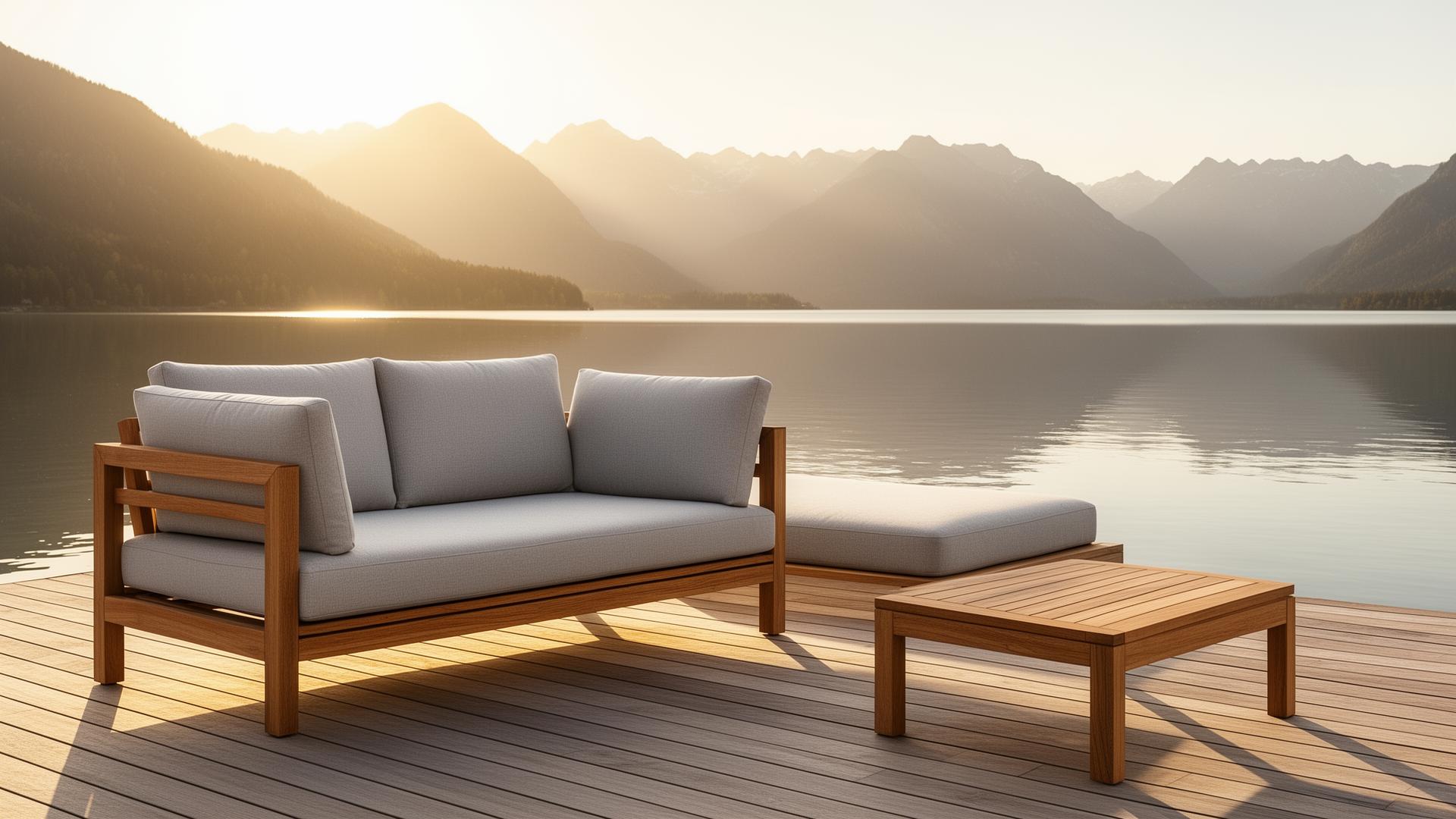 Outdoor furniture designed for everyday use